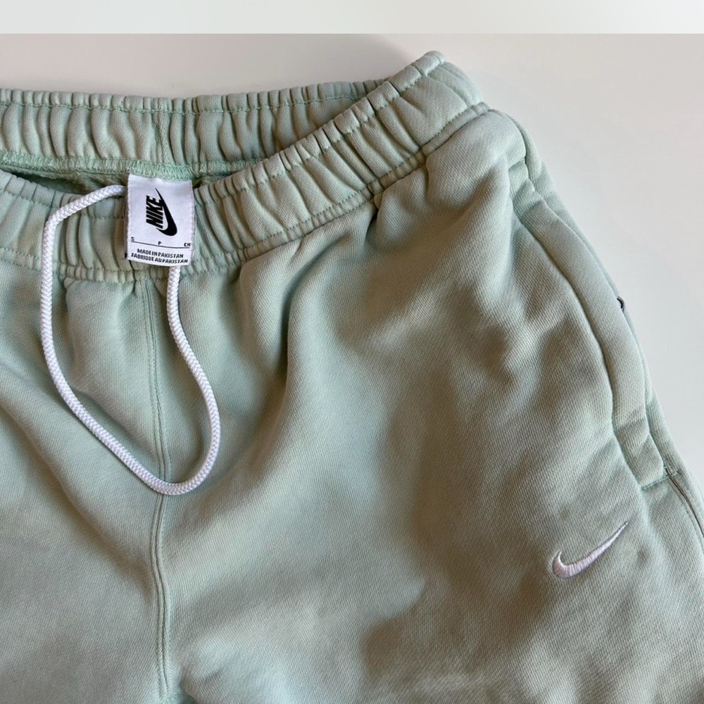 Nike Green Pantsuit Relaxed Fit Cotton Blend